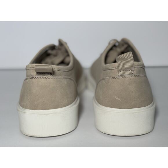 ABOUND Halen Men's Smooth Faux Leather Lace-Up Sneakers Beige Nomad Sz 10.5 EUC - Picture 6 of 9